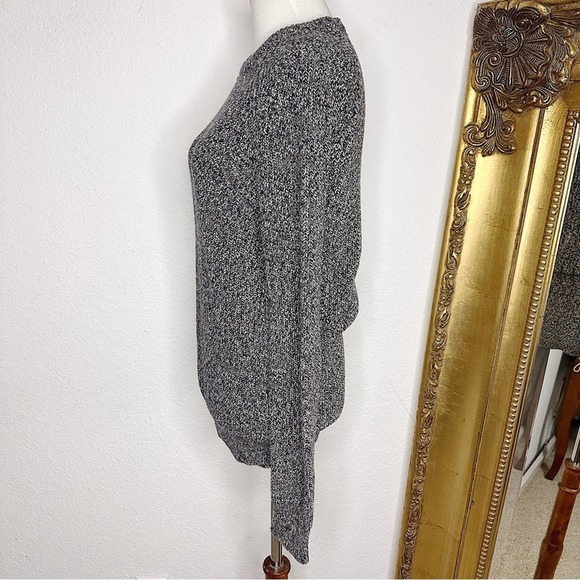 J. Crew Marled Cotton Raglan Sleeve Crew Neck Tunic Sweater Size XS - Picture 4 of 8